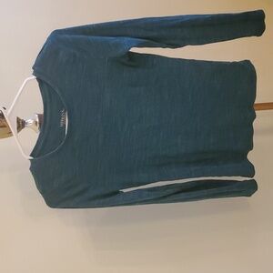 Green long sleeved shirt